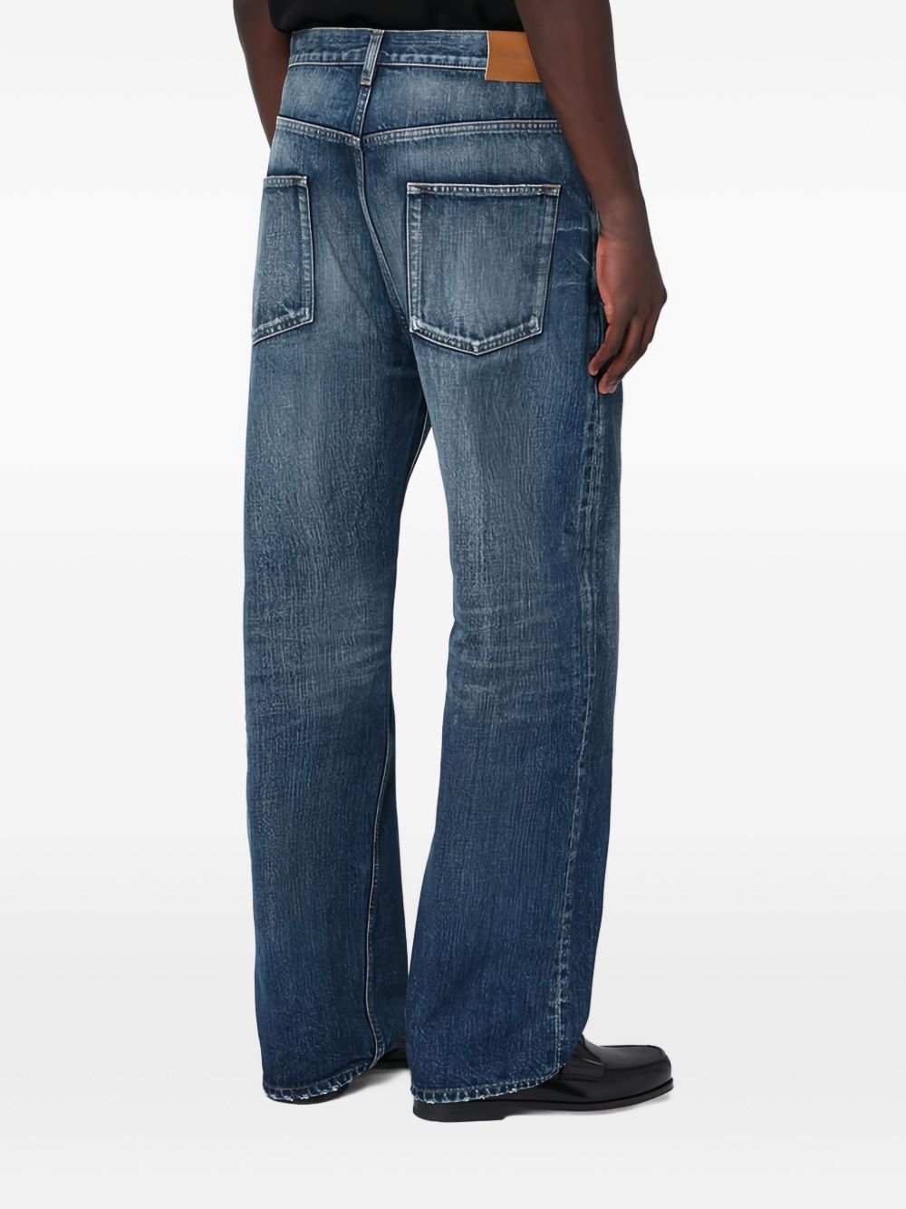 Saint Laurent High-rise Jeans in Blue