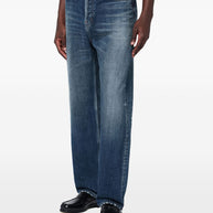 Saint Laurent High-rise Jeans in Blue