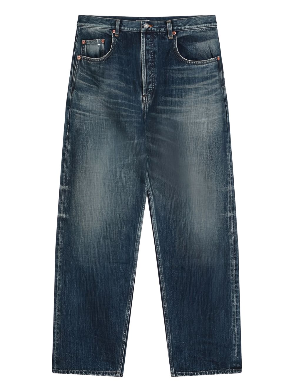 Saint Laurent High-rise Jeans in Blue