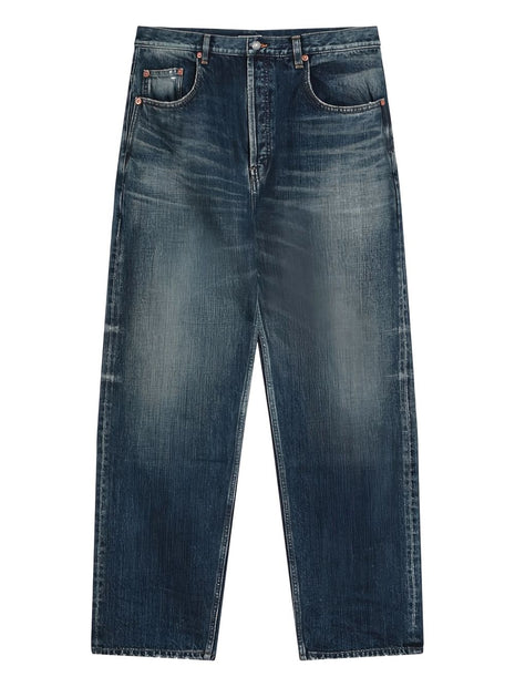 Saint Laurent High-rise Jeans in Blue