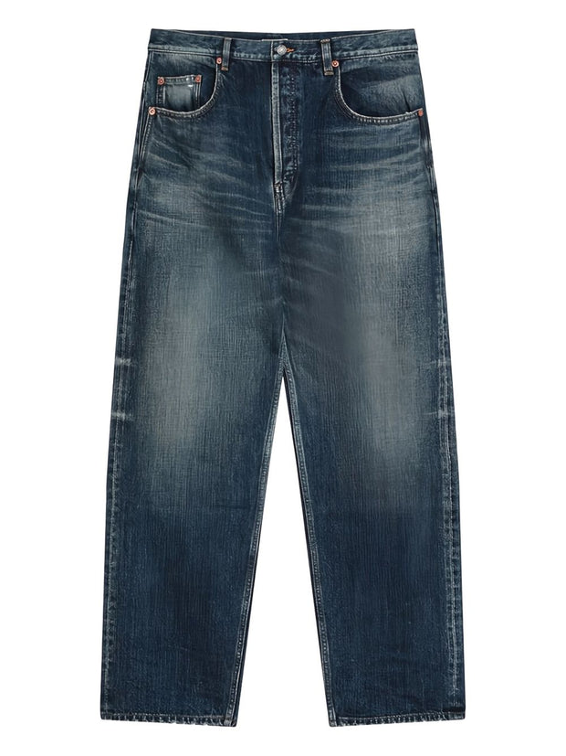 Saint Laurent High-rise Jeans in Blue