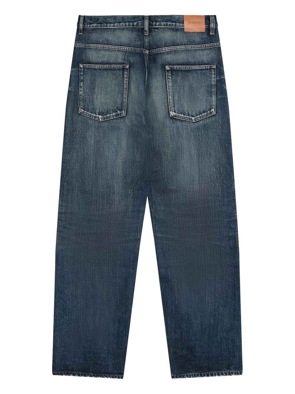 Saint Laurent High-rise Jeans in Blue