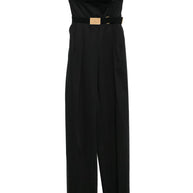 Elisabetta Franchi Long Jumpsuit - Black
