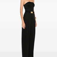 Elisabetta Franchi Long Jumpsuit - Black
