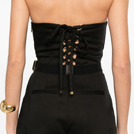 Elisabetta Franchi Long Jumpsuit - Black