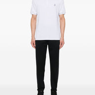 Brunello Cucinelli Cotton Trousers - Black