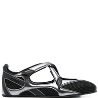 The Attico Floor 01 Ballet Flats - Black