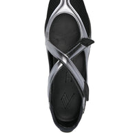 The Attico Floor 01 Ballet Flats - Black