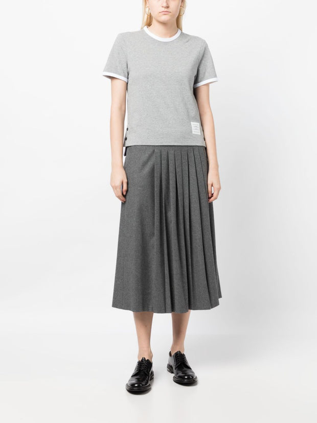 Thom Browne Cotton T-shirt - Grey