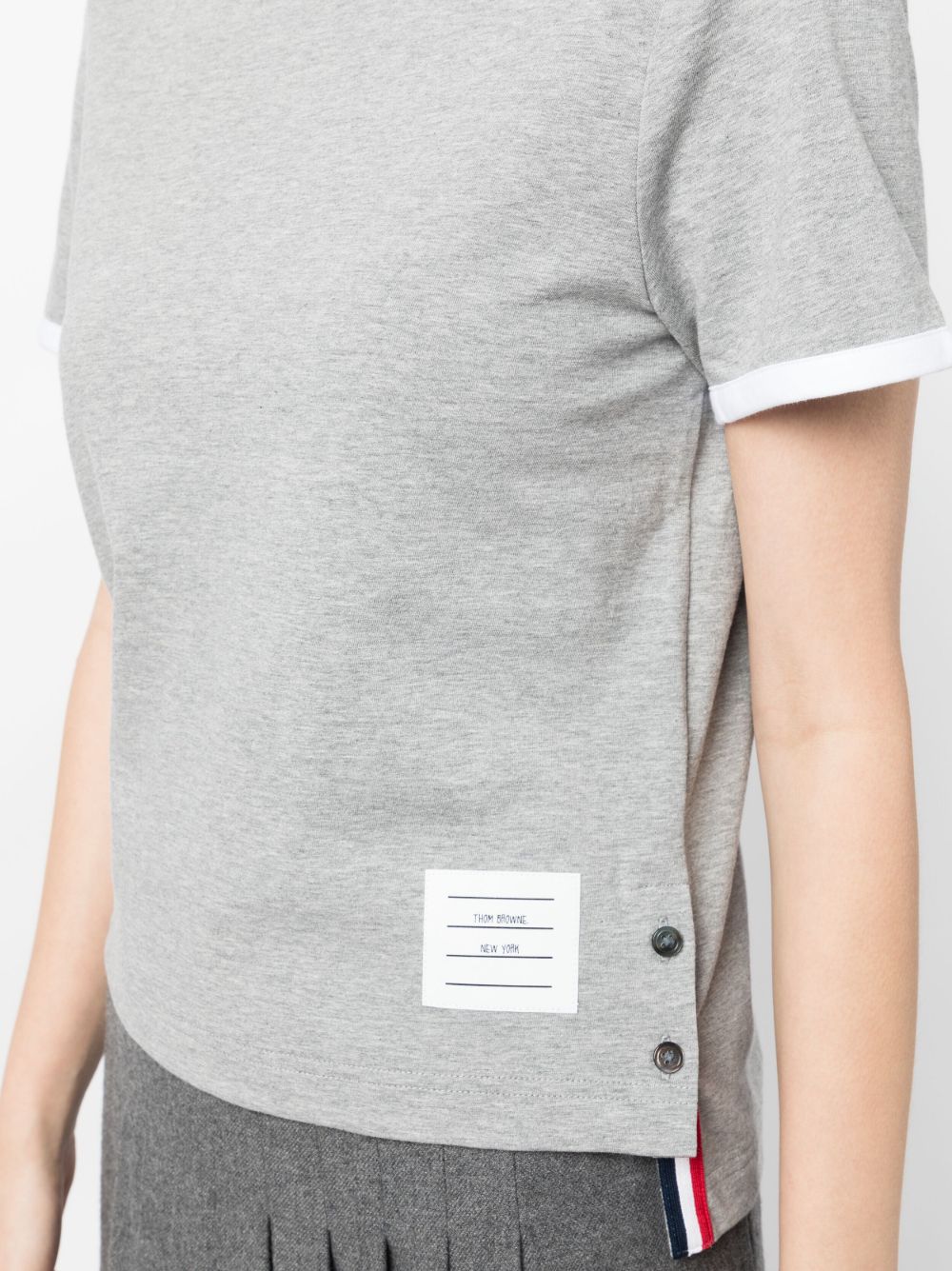 Thom Browne T-shirts And Polos Grey