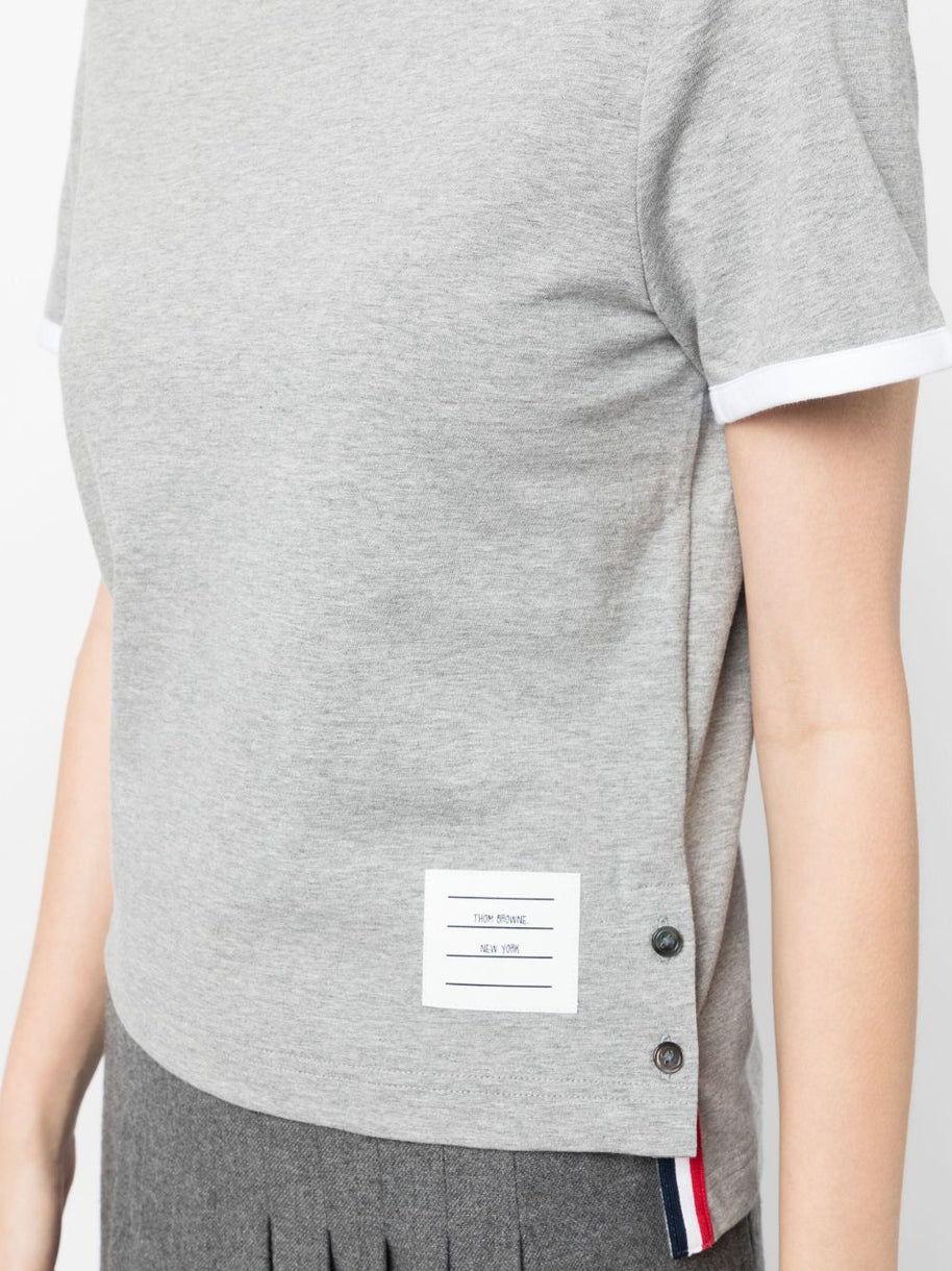 Thom Browne T-shirts And Polos Grey