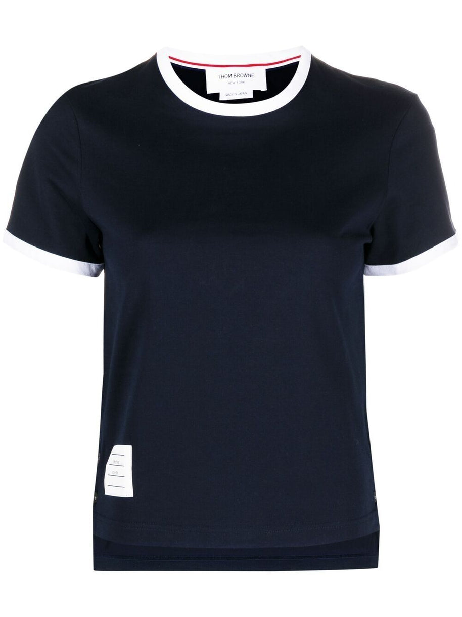 Thom Browne Cotton T-shirt - Blue