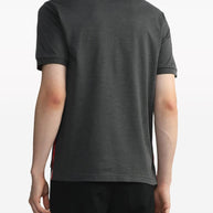 Thom Browne Rwb Cotton Polo Shirt - Grey