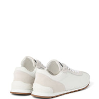 Brunello Cucinelli Suede Sneakers - White
