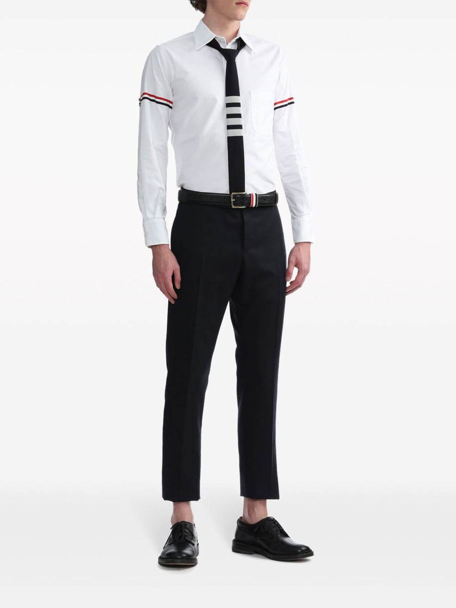 Thom Browne Rwb Cotton Shirt - White