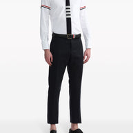 Thom Browne Rwb Cotton Shirt - White