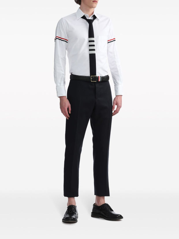Thom Browne Rwb Cotton Shirt - White