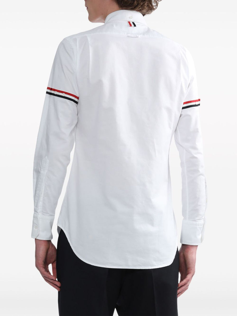 Thom Browne Rwb Cotton Shirt - White