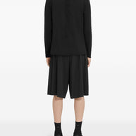 MM6 X SALOMON Silk And Nylon Printed T-shirt In Black