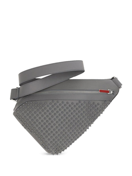 Christian Funky Crossbody Bag In Grey