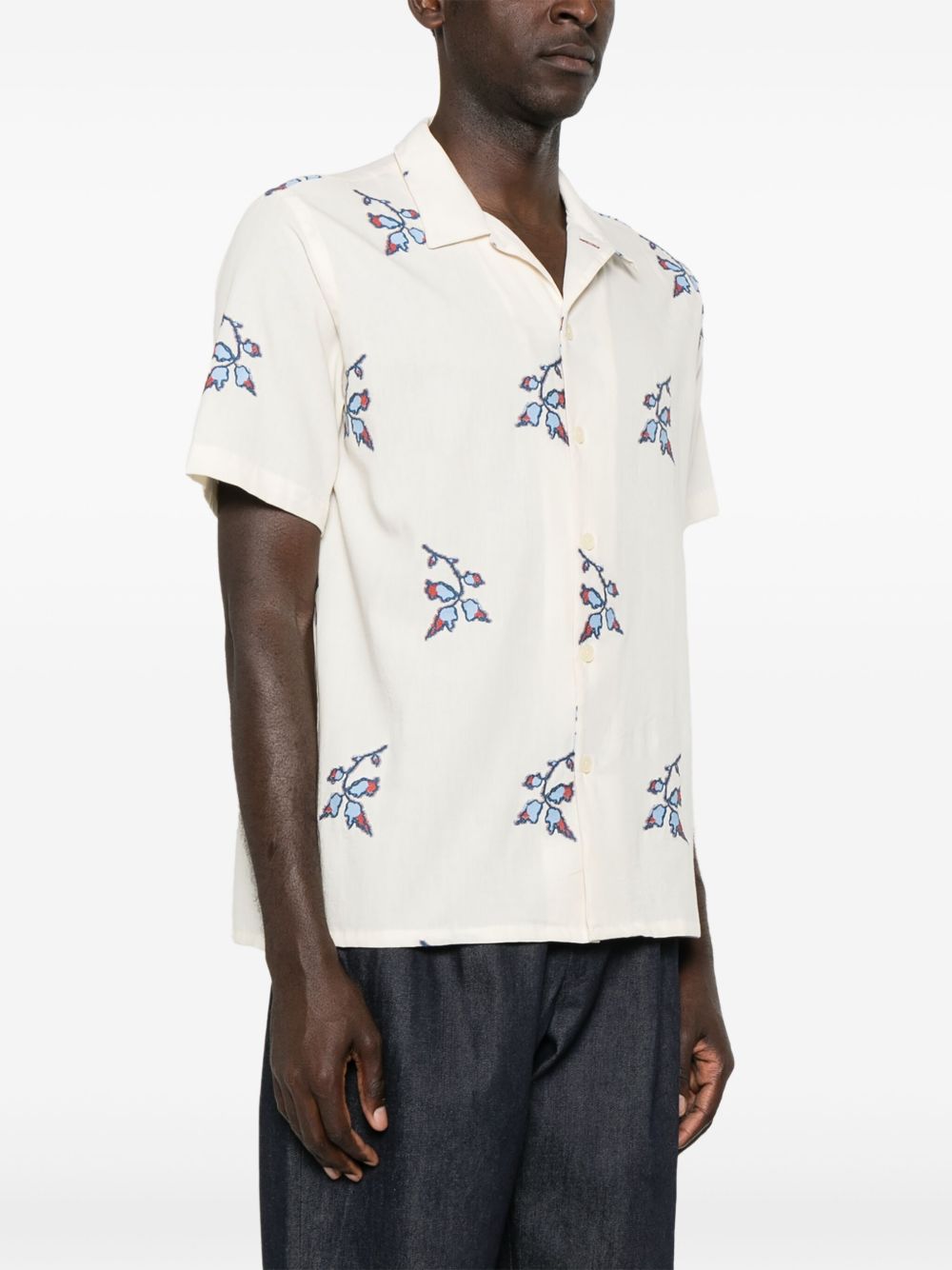 Paul Smith Cotton Shirt In White