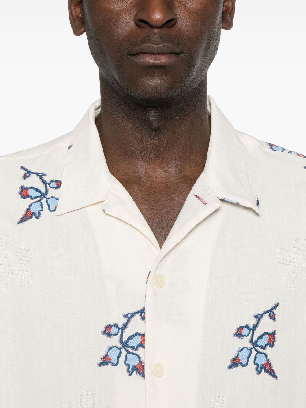 Paul Smith Cotton Shirt In White