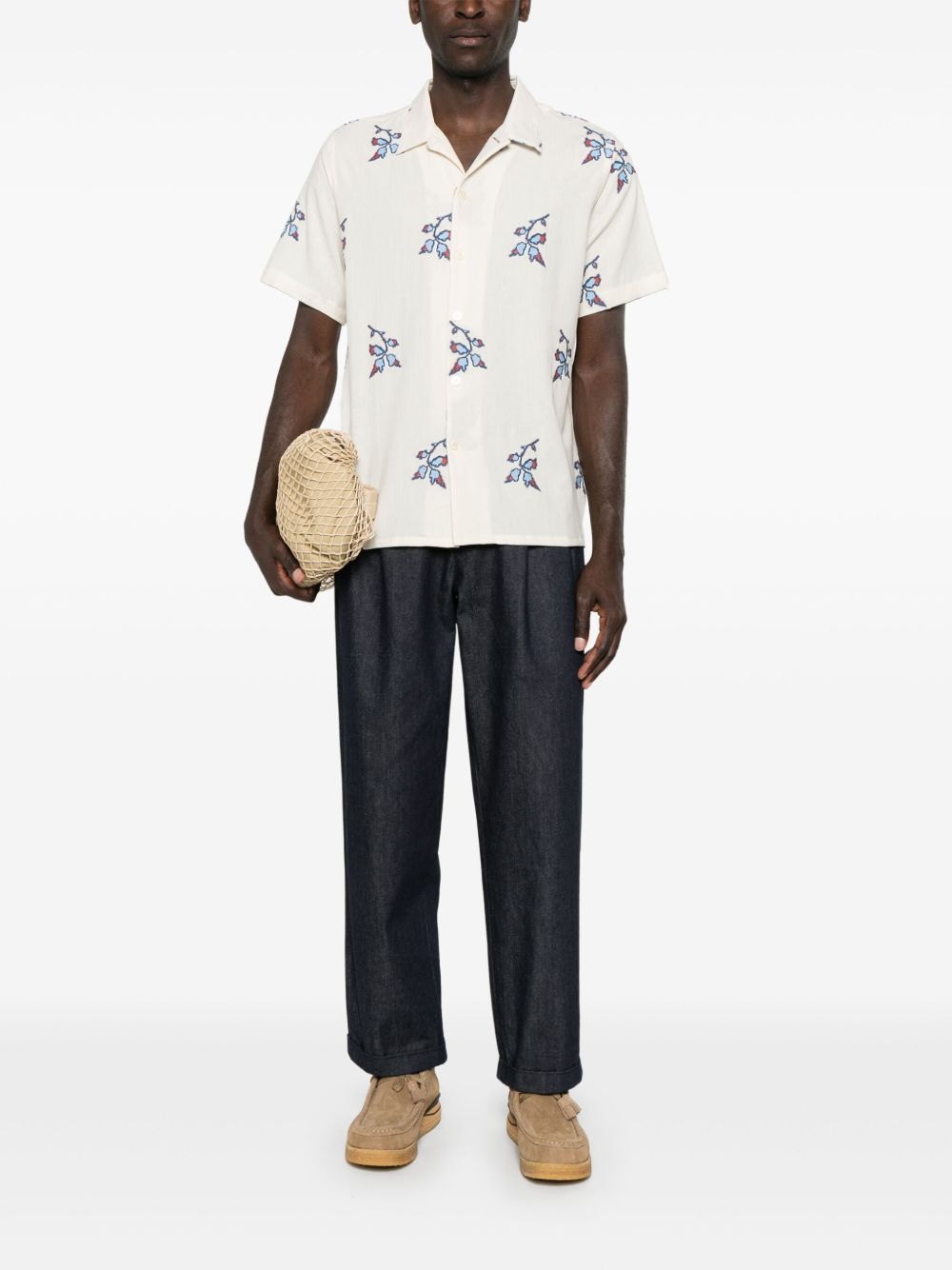 Paul Smith Cotton Shirt In White