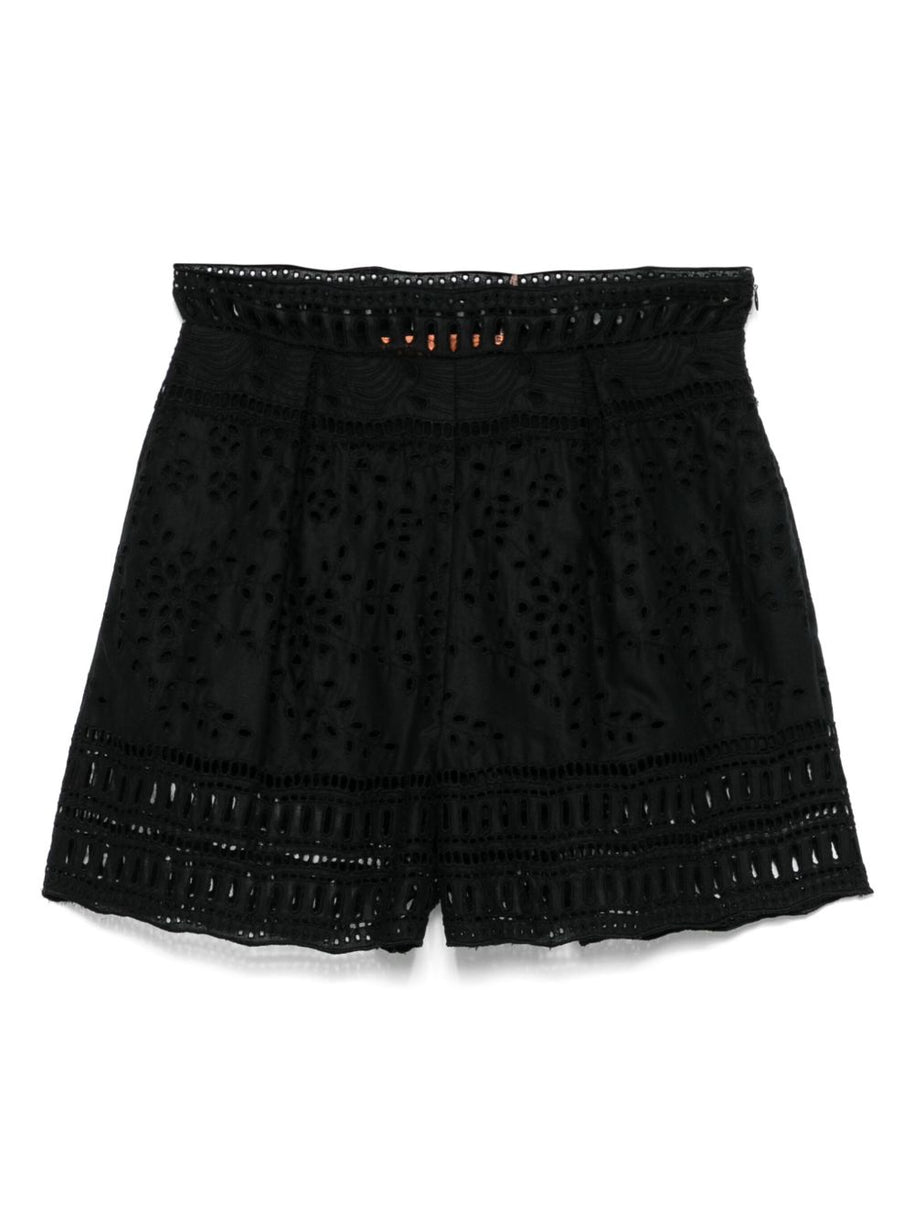 Ermanno Scervino Sangallo Lace Shorts