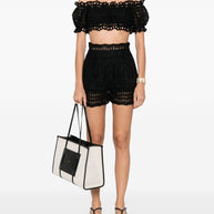 Ermanno Scervino Sangallo Lace Shorts