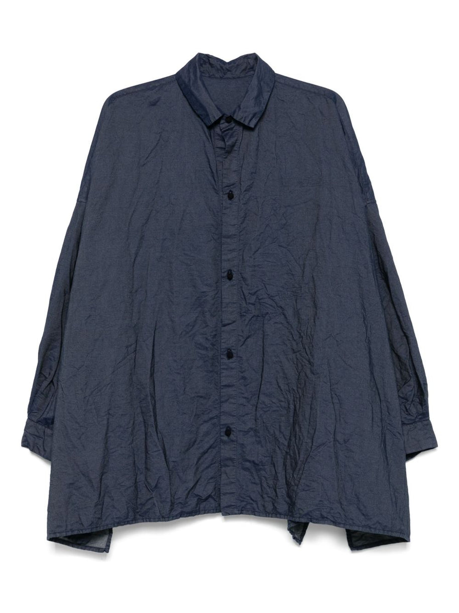 Daniela Gregis Cotton Shirt Blue