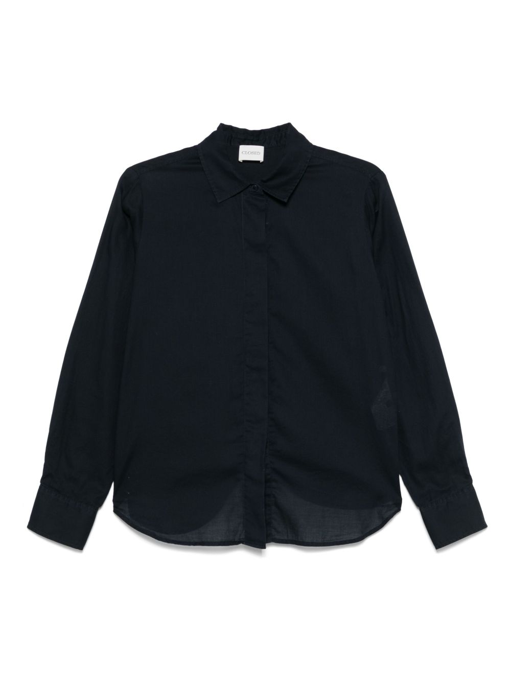 Closed Cotton Classic Shirt In Blue