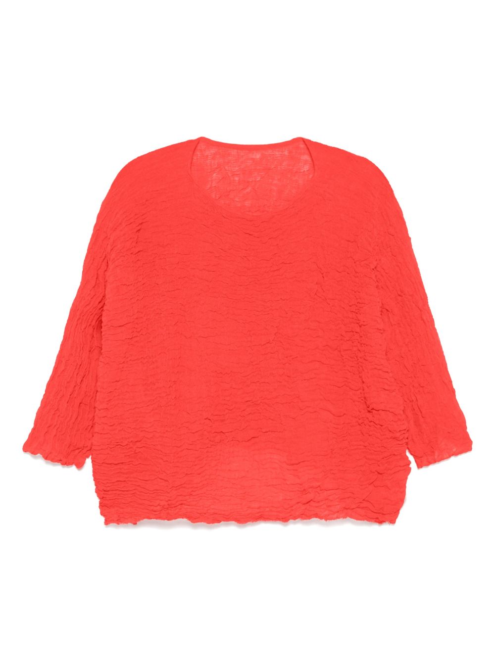 Daniela Gregis Boat Neck Shirt In Red