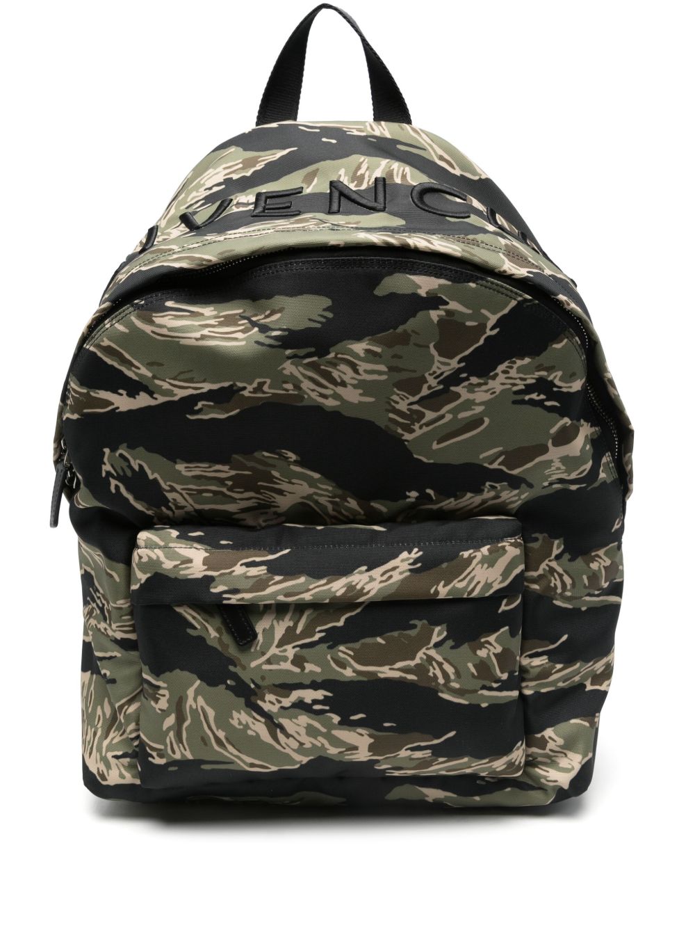 Givenchy Essential Printed Backpack In Black Camo