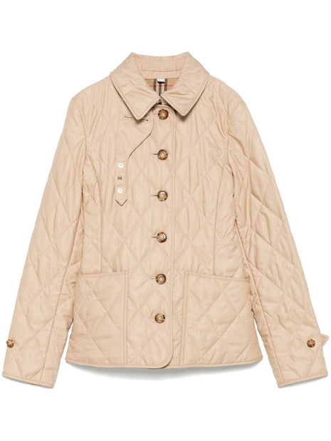 Burberry Quilted Jacket - Beige