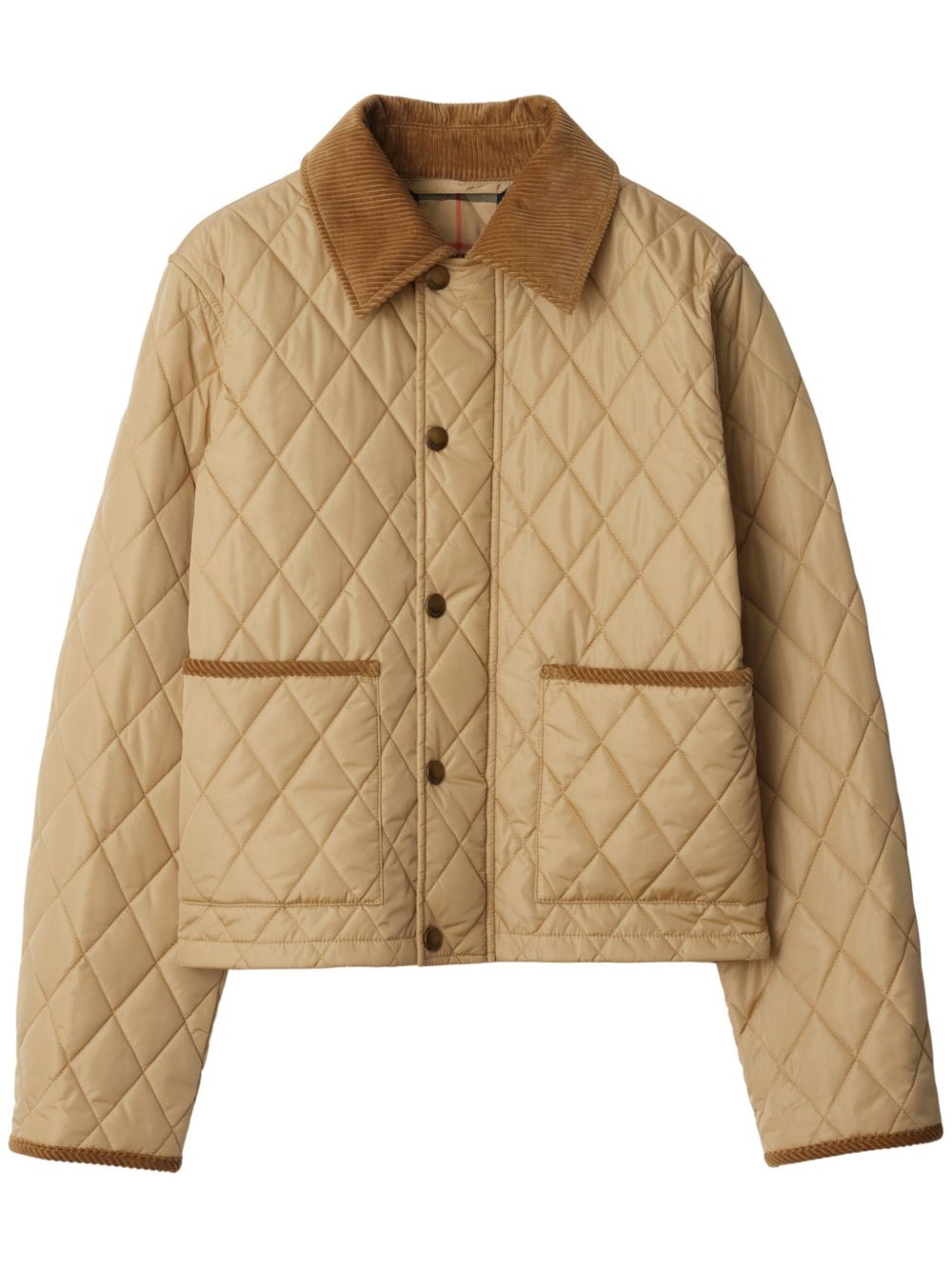 ジャケット BURBERRY Women Jackets 8105098C1544 BEIGE Burberry Quilted Jacket In Beige – Blush Lux