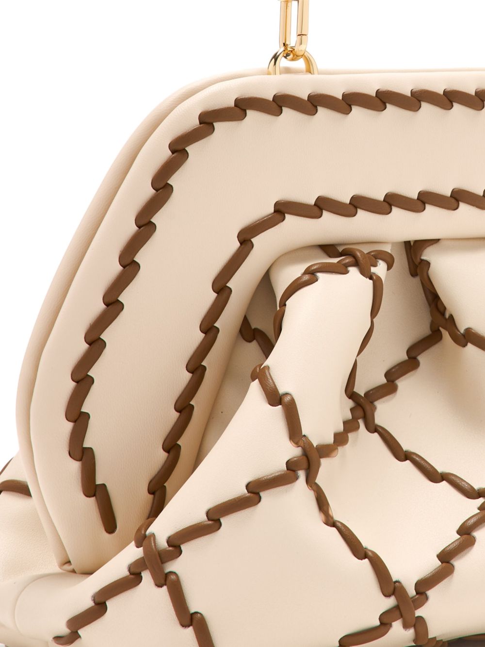 THEMOIRE' Tia Clutch Bag In White