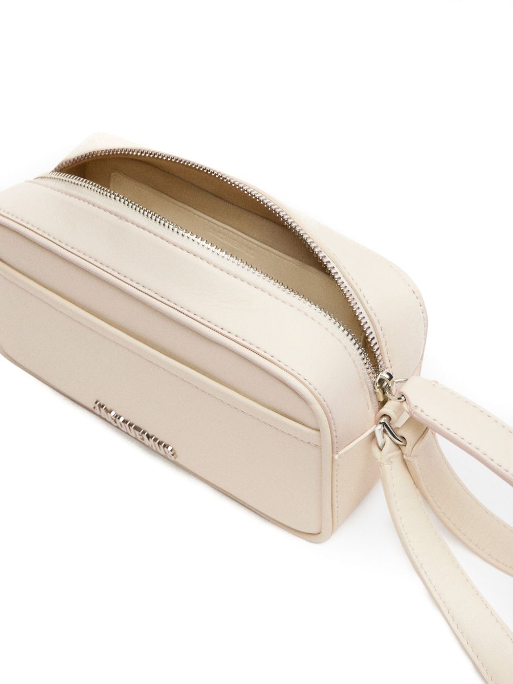 JACQUEMUS Le Baneto Camera Bag In White