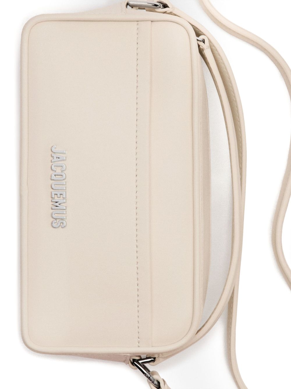 JACQUEMUS Le Baneto Camera Bag In White