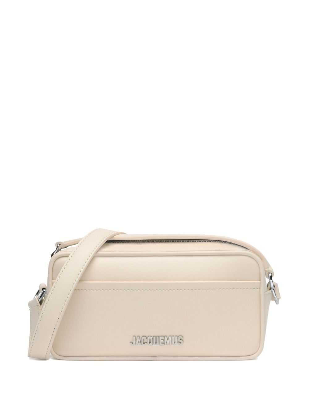JACQUEMUS Le Baneto Camera Bag In White