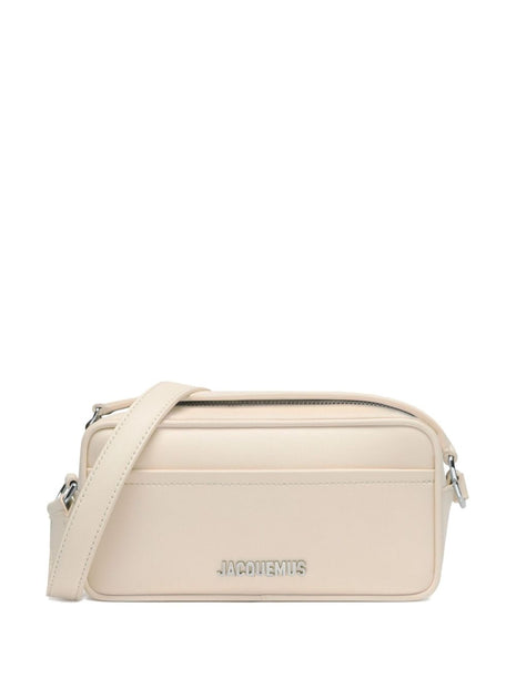 JACQUEMUS Le Baneto Camera Bag In White