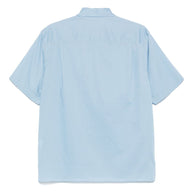 AURALEE Cotton Shirt In Clear Blue