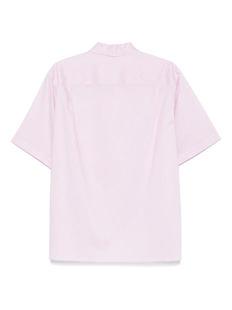 AURALEE Cotton Shirt In Pink