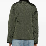 Burberry Quilted Jacket In Green