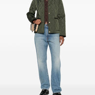 Burberry Quilted Jacket In Green