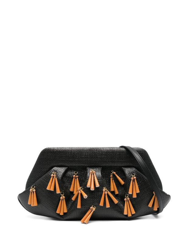 Themoire' Themoirè Emera Fringed Clutch Bag