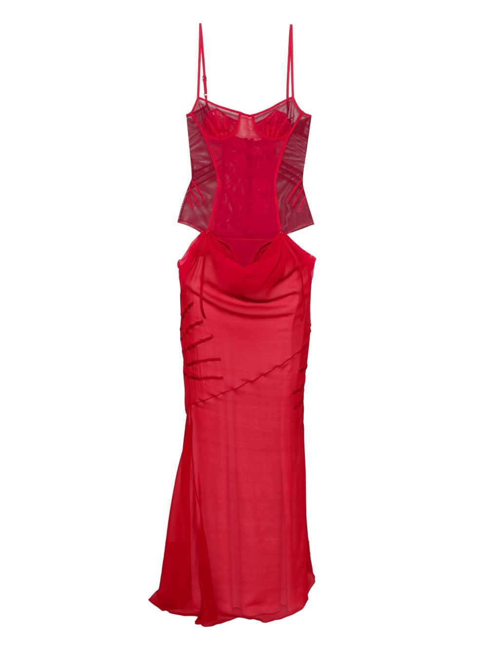 THE ATTICO FASHION Maxi Dress In Red