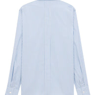 Saint Laurent Striped Oxford Cotton Shirt