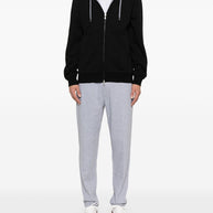 Brunello Cucinelli Cotton Zipped Hoodie - Black