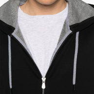 Brunello Cucinelli Cotton Zipped Hoodie - Black