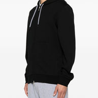 Brunello Cucinelli Cotton Zipped Hoodie - Black